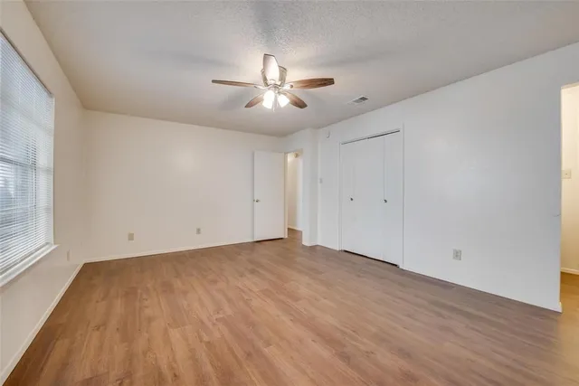 wooden floor in an empty room