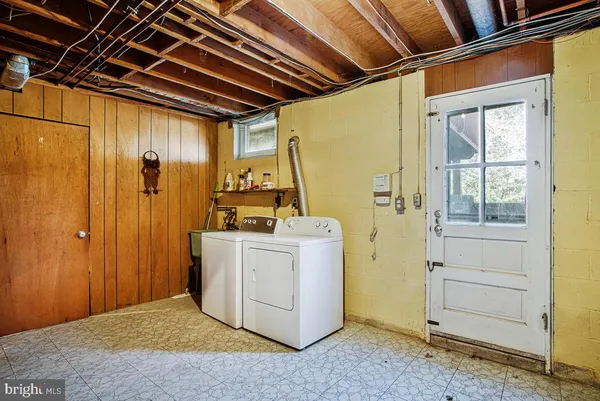 a view of a storage & utility room