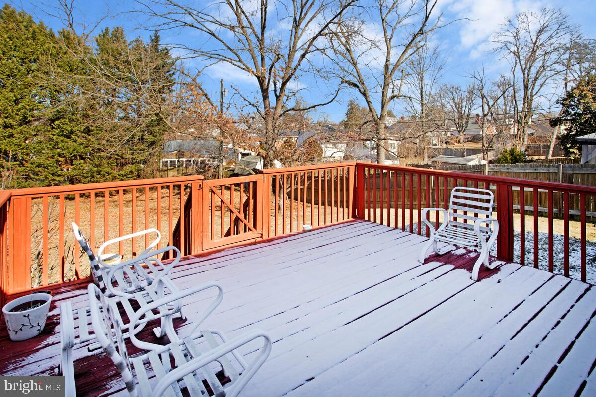 612 Fairmount Road Linthicum Heights, MD 21090 - Photo 37 of 46 a view of a wooden bridge with a large tree