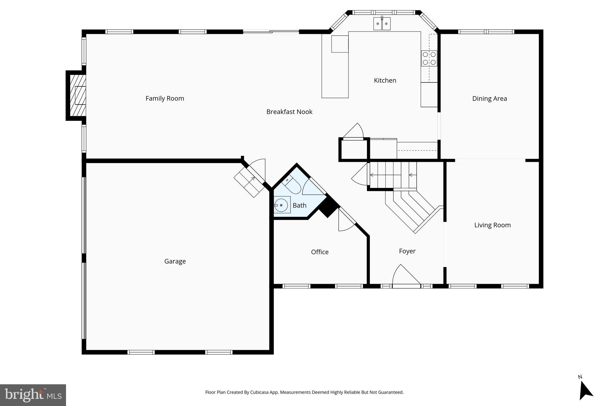 2816 Mountain View Road Stafford, VA 22556 - Photo 47 of 49 Main Level Floorplan