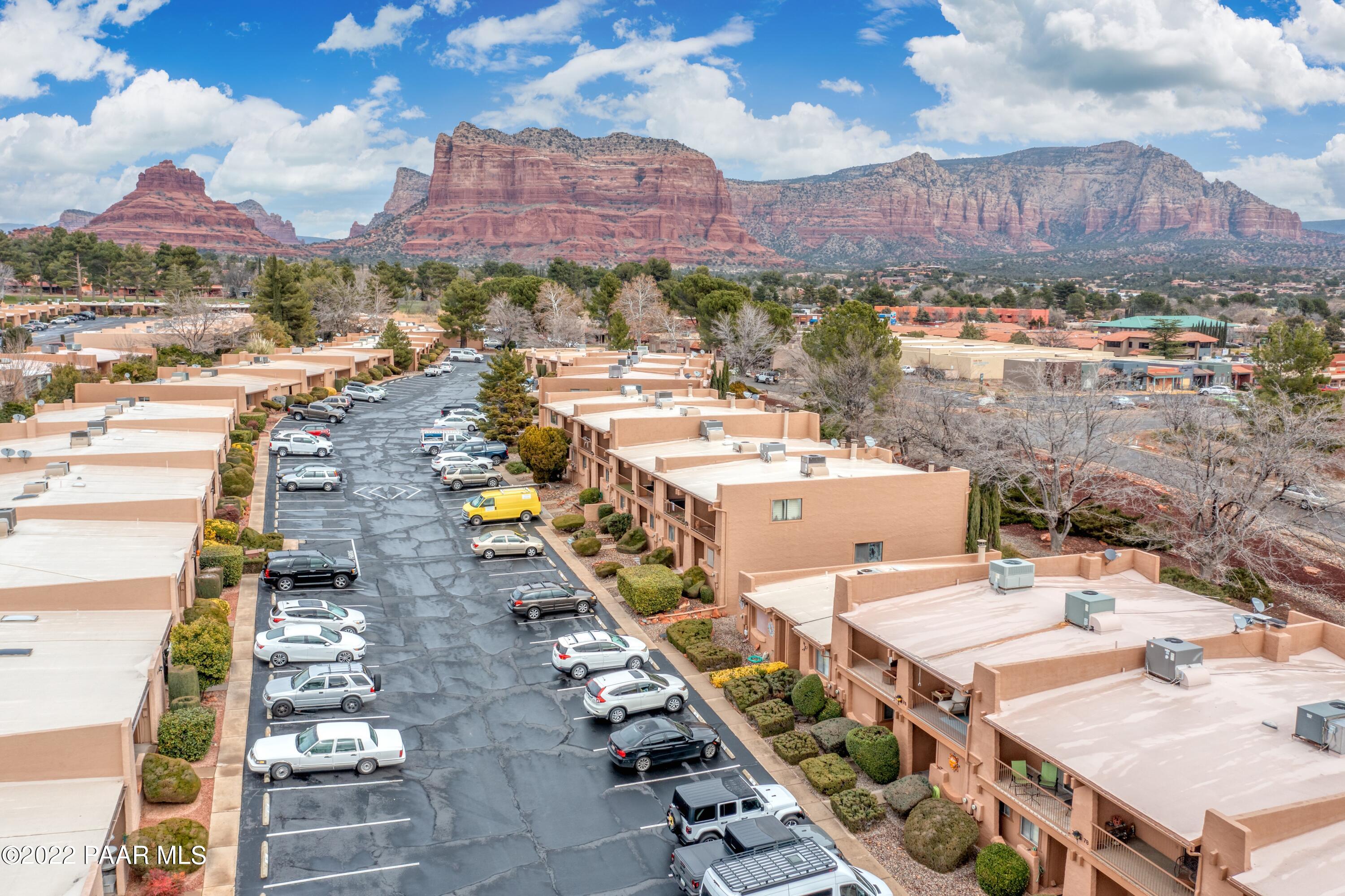 130 Castle Rock Road, Unit 75 Sedona, AZ 86351 - Photo 3 of 30 002_Aerial 2
