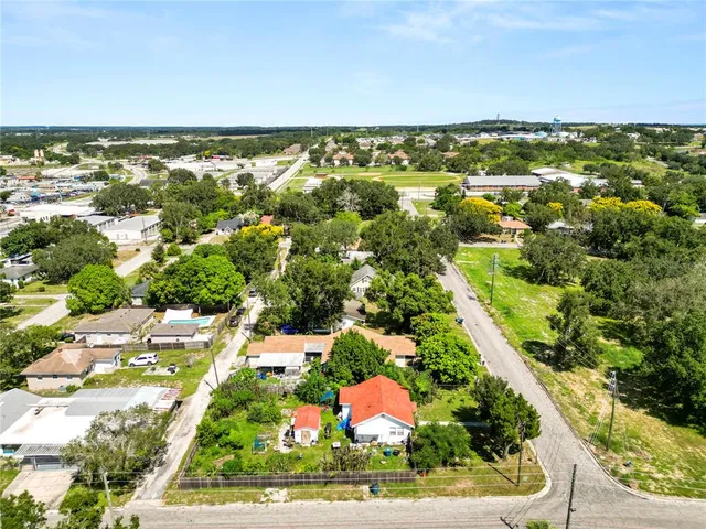 a view of city and ocean