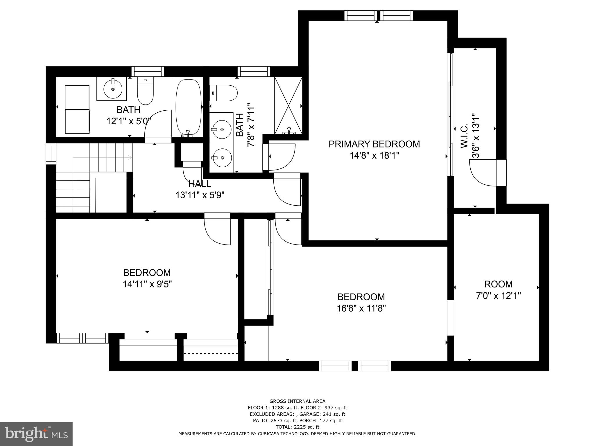 44 Victoria Circle Dover, DE 19901 - Photo 25 of 32 Upper Level Floor Plan