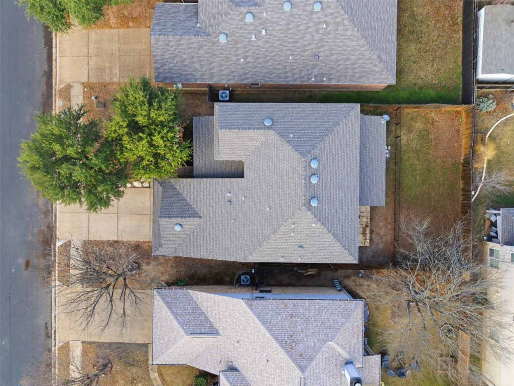 508 Lark Street Leander, TX 78641 - Photo 38 of 40 The footprint of the home as seen in the aerial view.