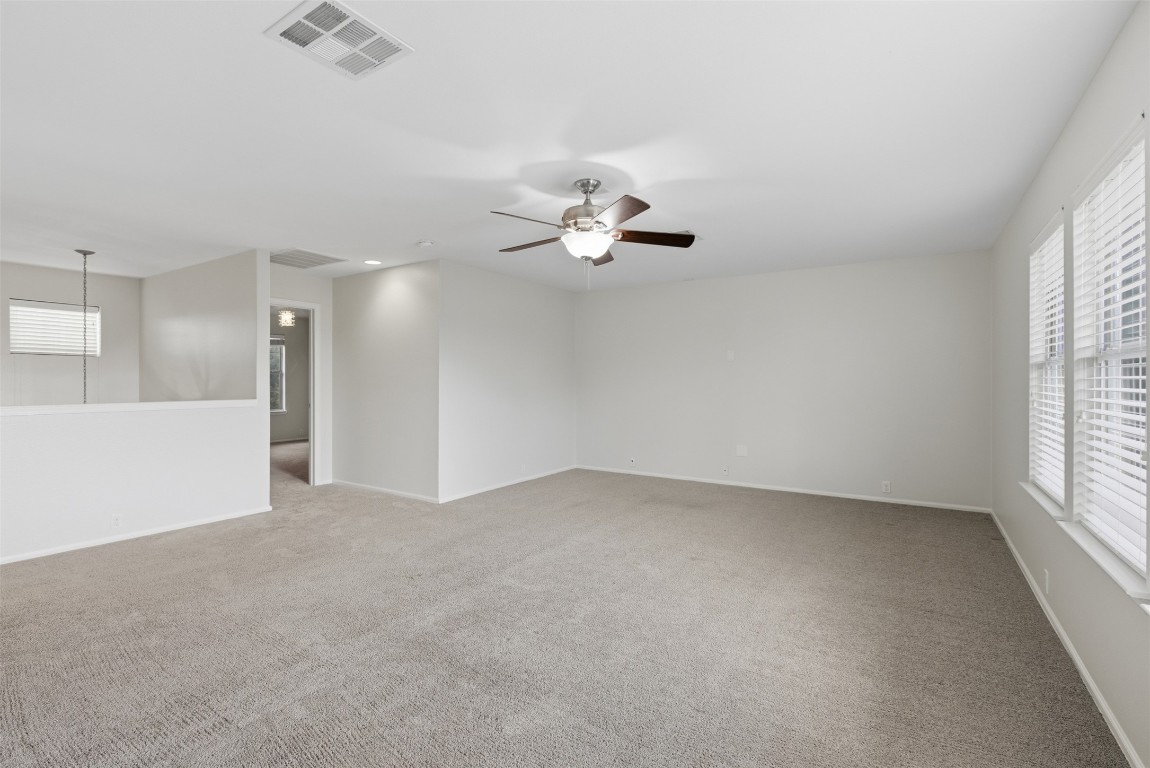 508 Lark Street Leander, TX 78641 - Photo 5 of 40 The large bonus room upstairs can serve multiple purposes - media room, secondary living area, game room and more.