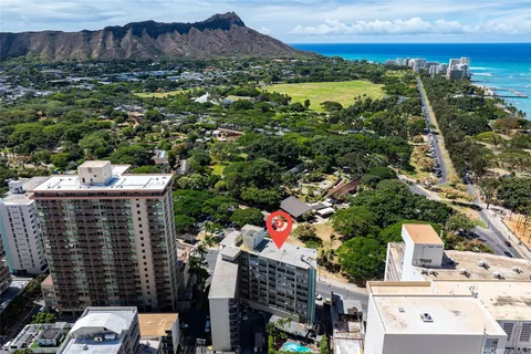 a view of an ocean from a balcony