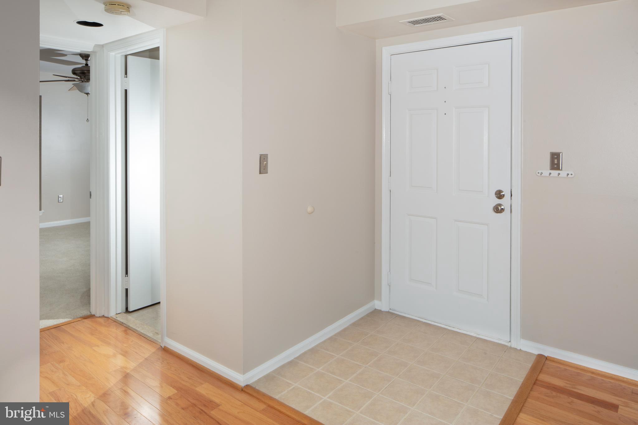 Ceramic tile entry