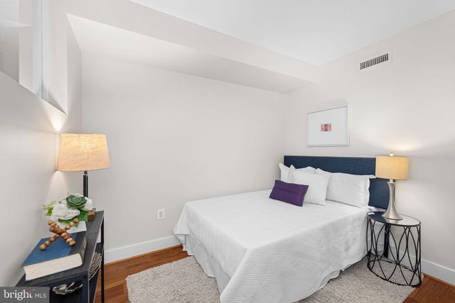 a view of a livingroom from a hallway