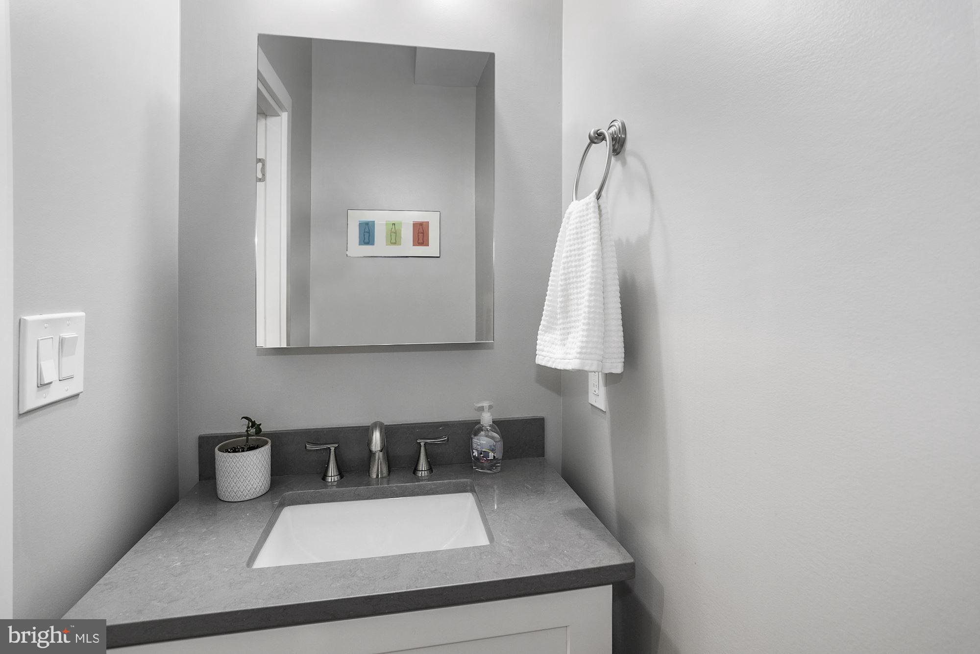 1105 7th Street Northeast, Unit 2 Washington, DC 20002 - Photo 12 of 33 Half Bath on main level