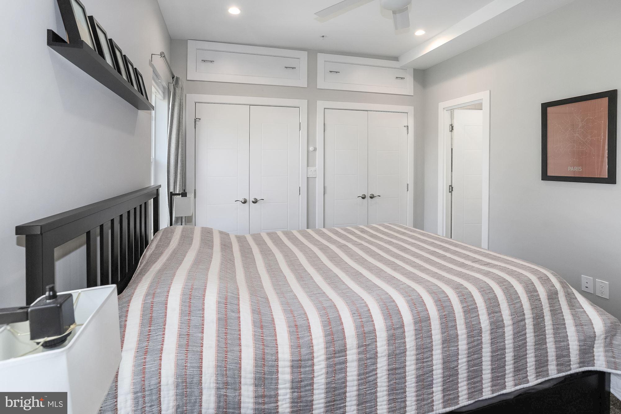 1105 7th Street Northeast, Unit 2 Washington, DC 20002 - Photo 15 of 33 Primary Bedroom with so much closet/storage space