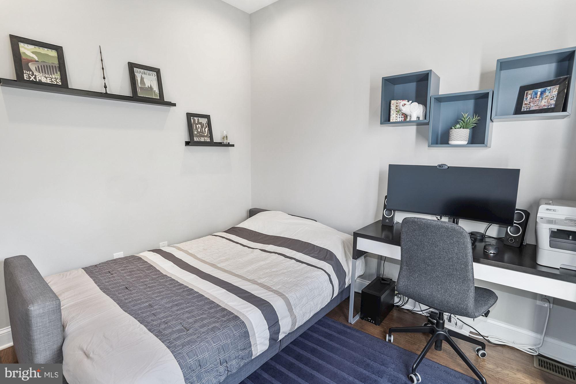 1105 7th Street Northeast, Unit 2 Washington, DC 20002 - Photo 18 of 33 Bedroom 2 great for queen day bed and Office combo