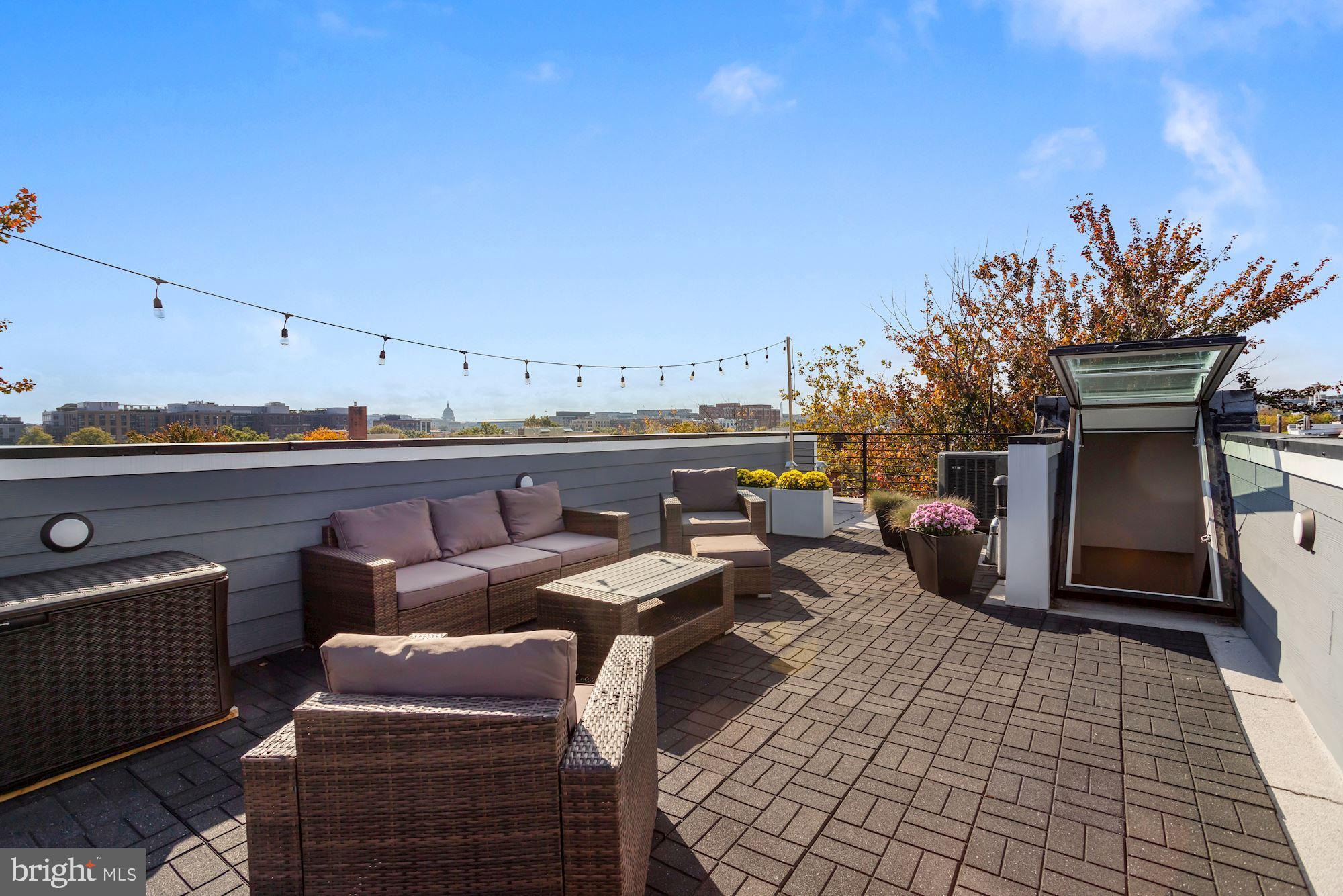 1105 7th Street Northeast, Unit 2 Washington, DC 20002 - Photo 25 of 33 You won't believe this roof deck!