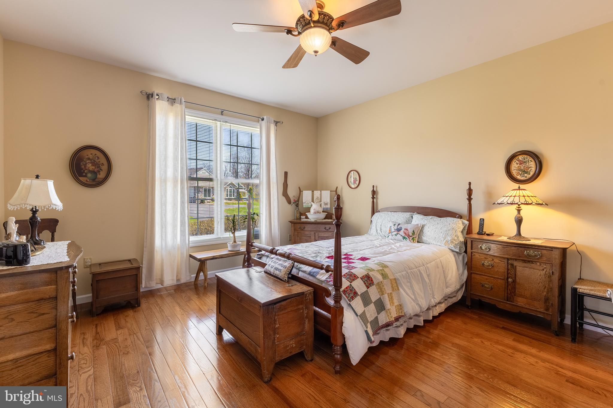 169 Quarry Street Bellefonte, PA 16823 - Photo 15 of 30 a bedroom with a bed and wooden floor