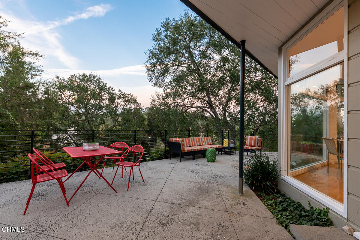1707 Kaweah Drive Pasadena, CA 91105 - Photo 34 of 41 a view of a outdoor space with seating area
