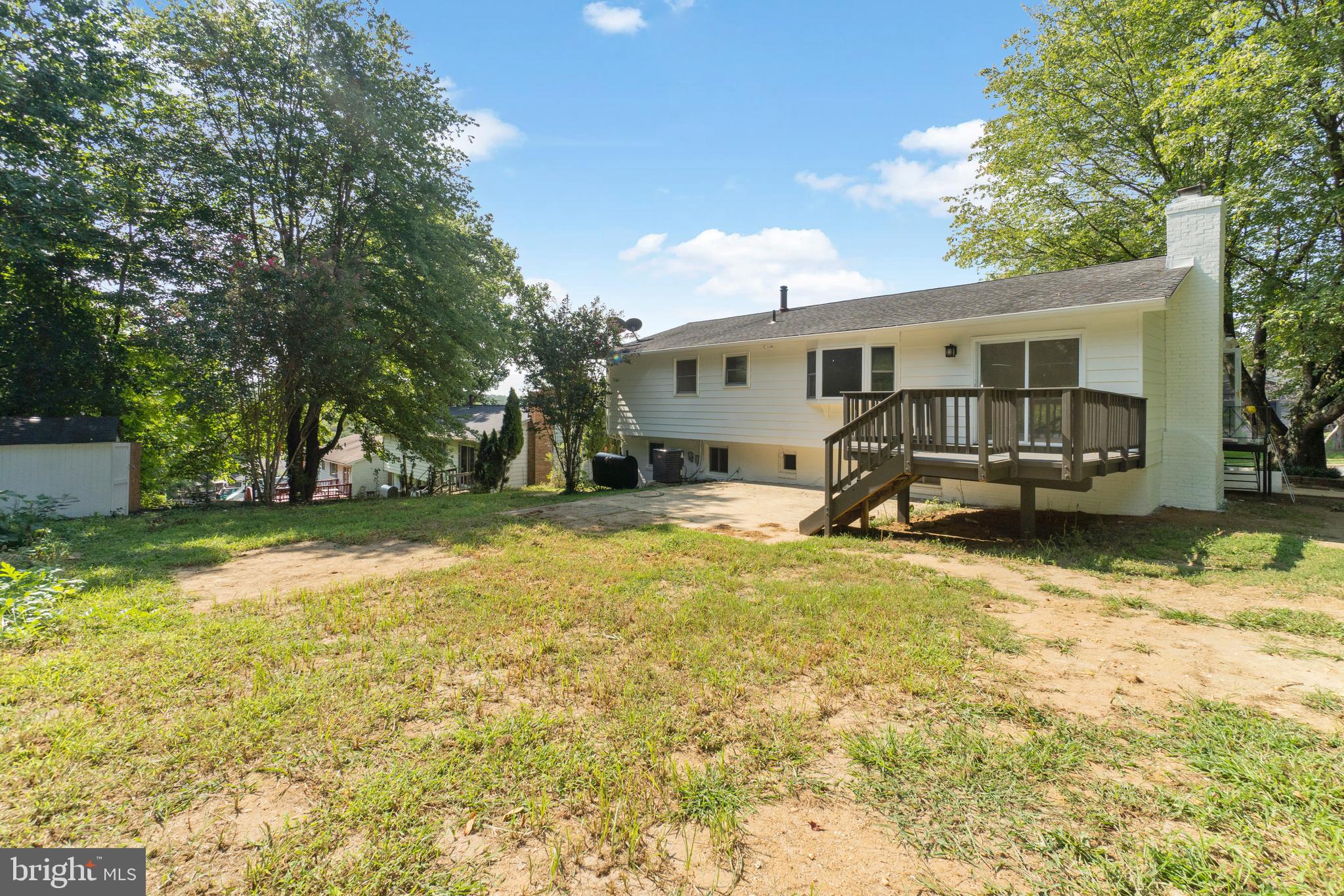 7908 Hart Road Fort Washington, MD 20744 - Photo 22 of 23 backyard View
