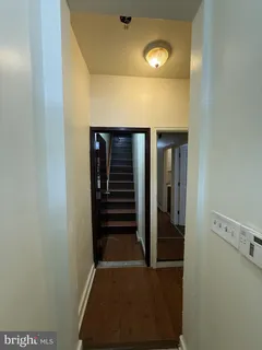 a view of entryway with stairs