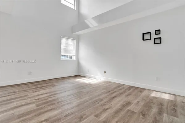 wooden floor in an empty room
