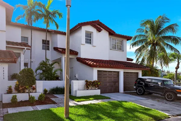 a view of a house with a patio
