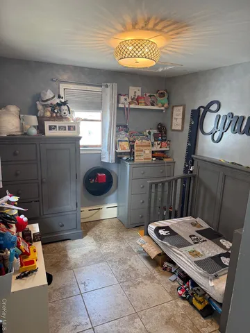 a room with storage and utility