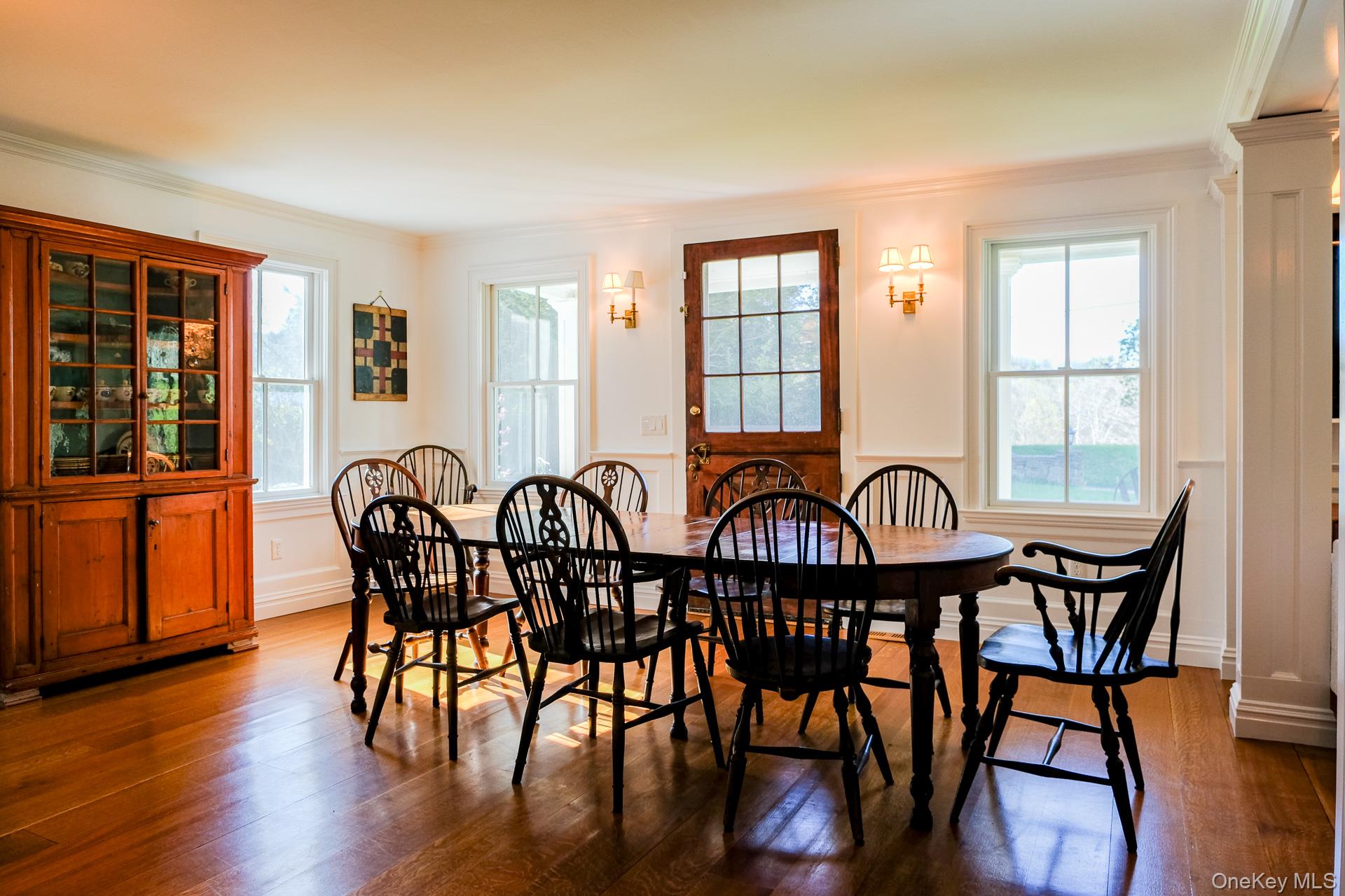 151 Benson Hill Road Wassaic, NY 12592 - Photo 18 of 45 a view of a a dining room with furniture window and wooden floor