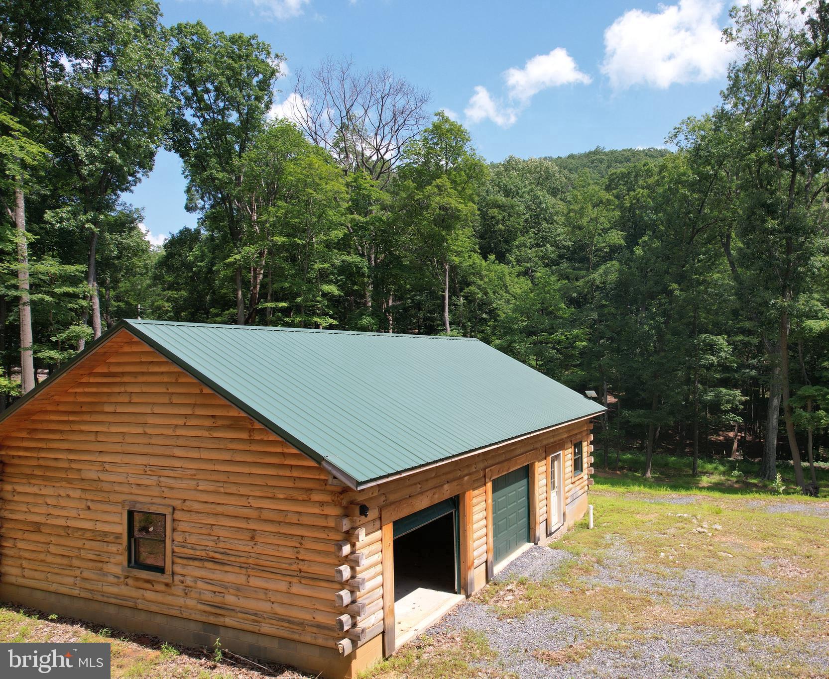 1079 Little Mountain Road Cabins, WV 26855 - Photo 4 of 50 a backyard of a house with lots of green space