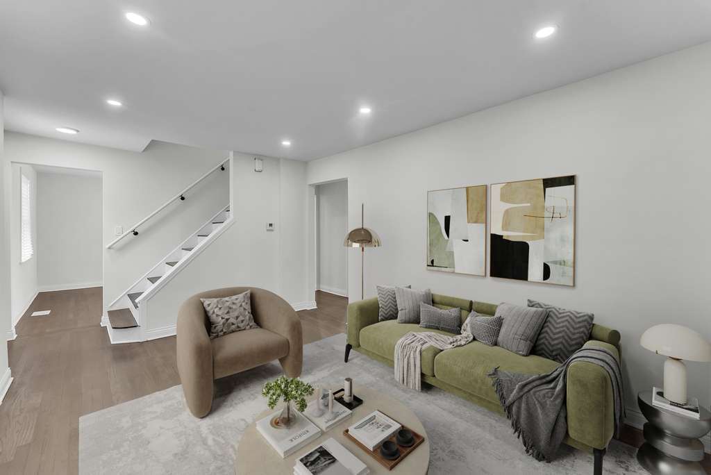 17908 Commercial Avenue Lansing, IL 60438 - Photo 3 of 35 a living room with furniture and wooden floor