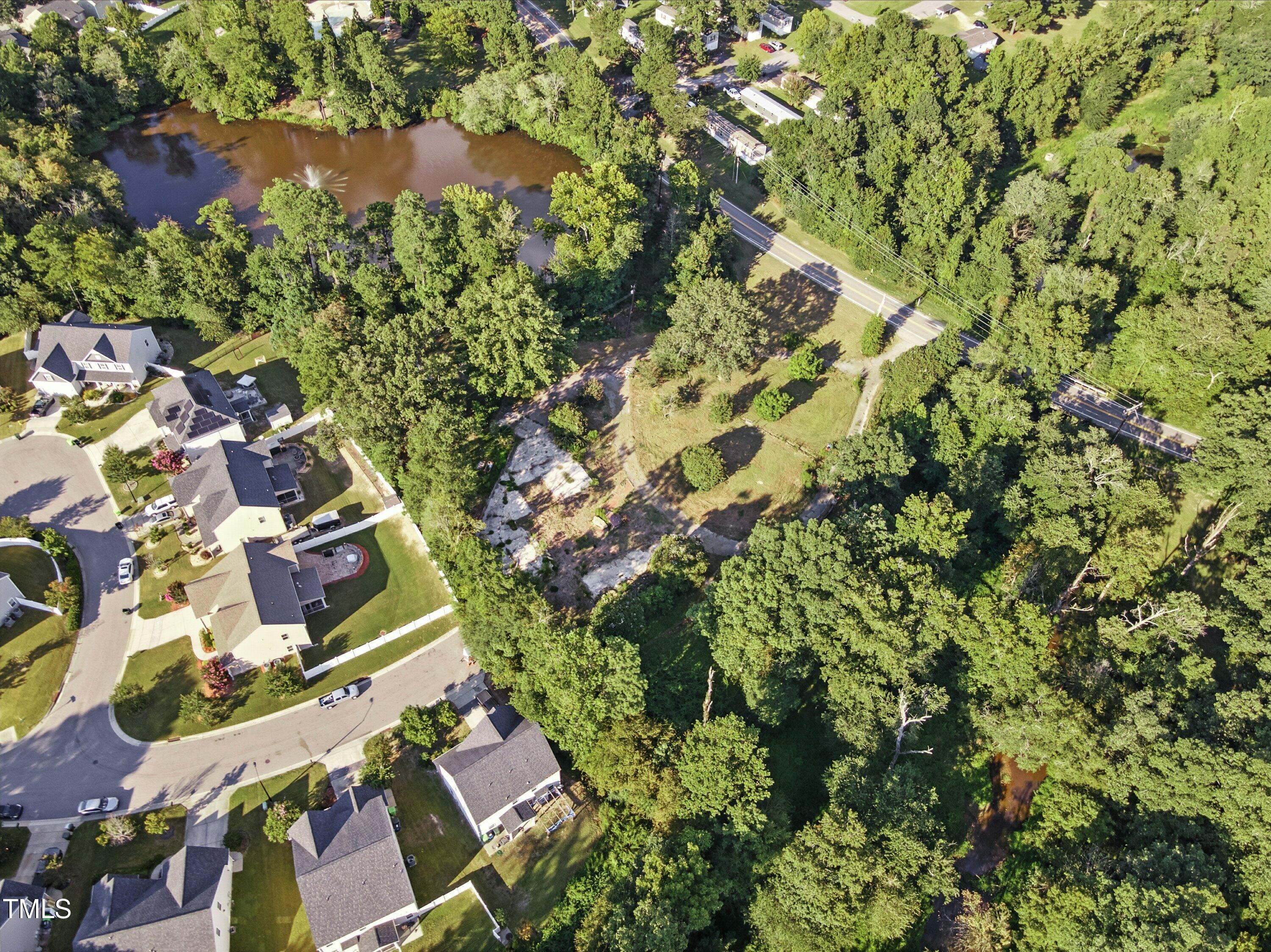 4208 Forestville Road Raleigh, NC 27616 - Photo 6 of 7 an aerial view of residential houses with outdoor space