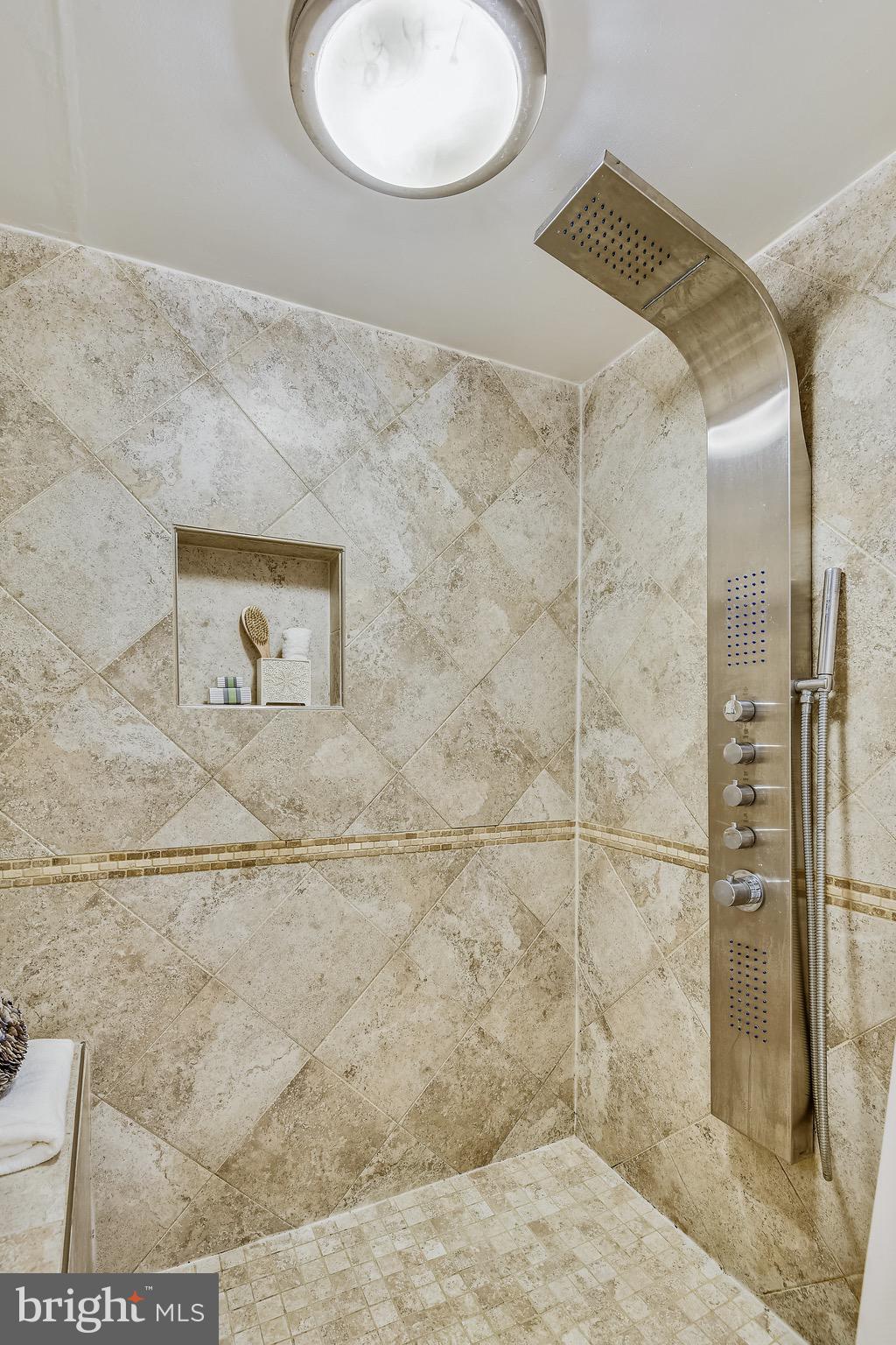 3003 Cedar Hill Road Falls Church, VA 22042 - Photo 26 of 40 Rain shower head in lower level bathroom.