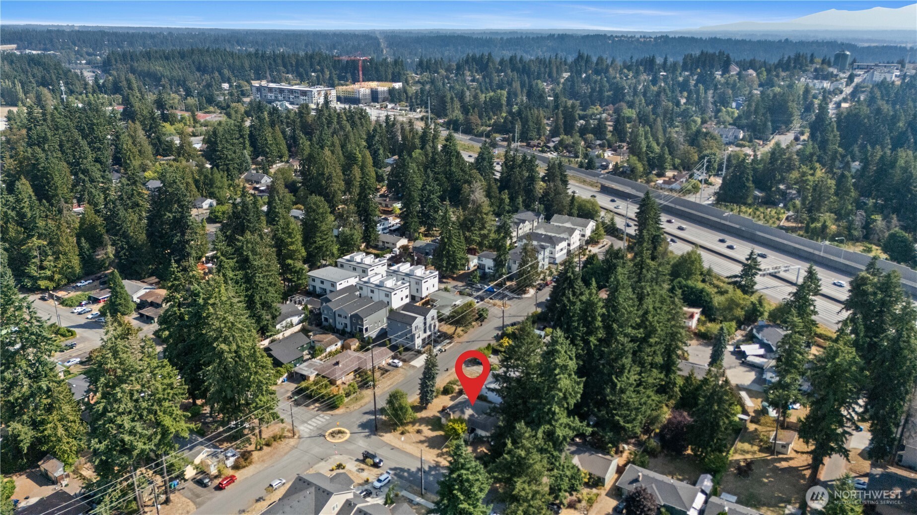 105 Northeast 180th Street Shoreline, WA 98155 - Photo 34 of 34 a view of a city and a mountain view