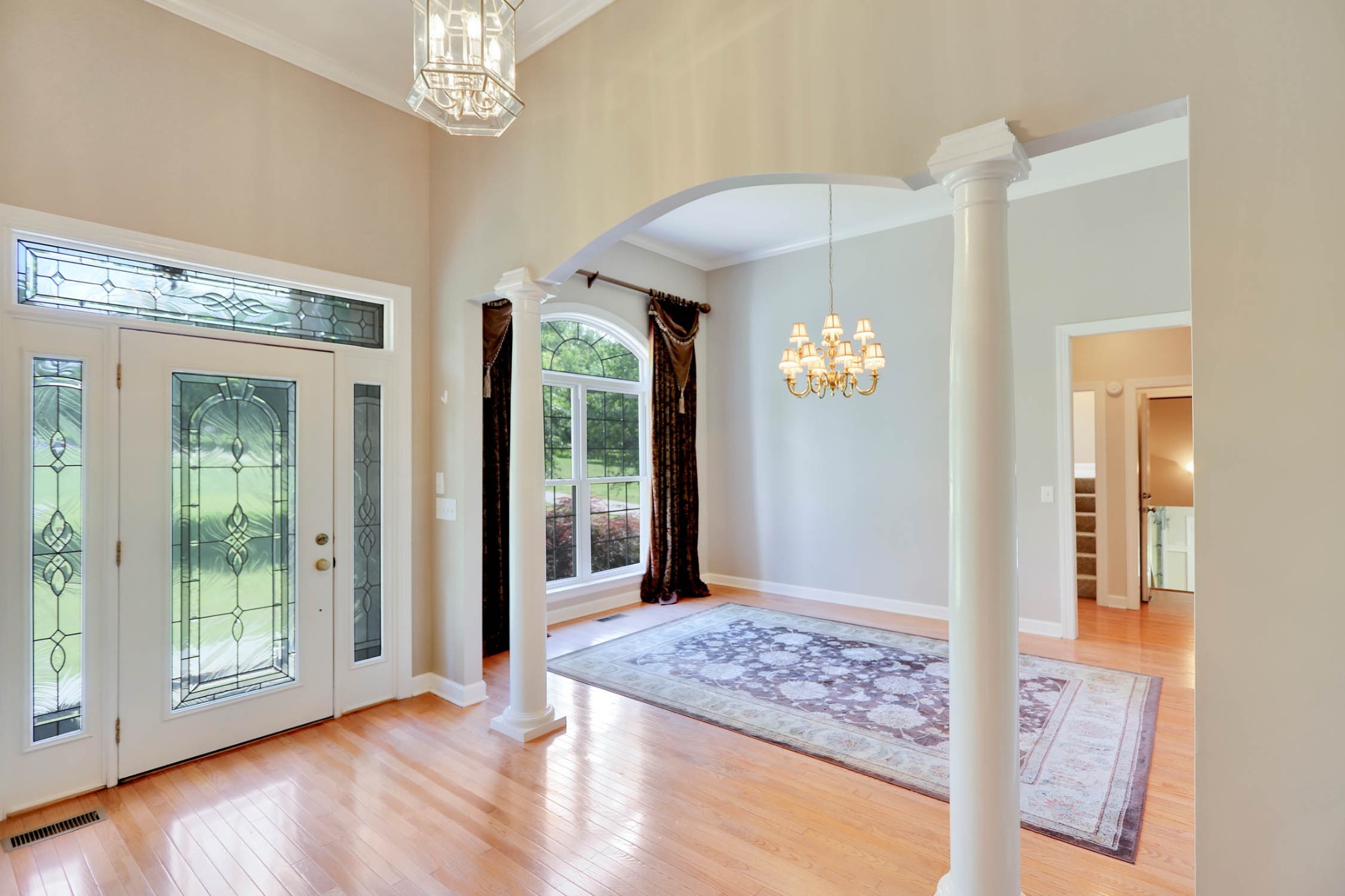 358 Spring Valley Drive Cottontown, TN 37048 - Photo 2 of 67 a view of an entryway with wooden floor