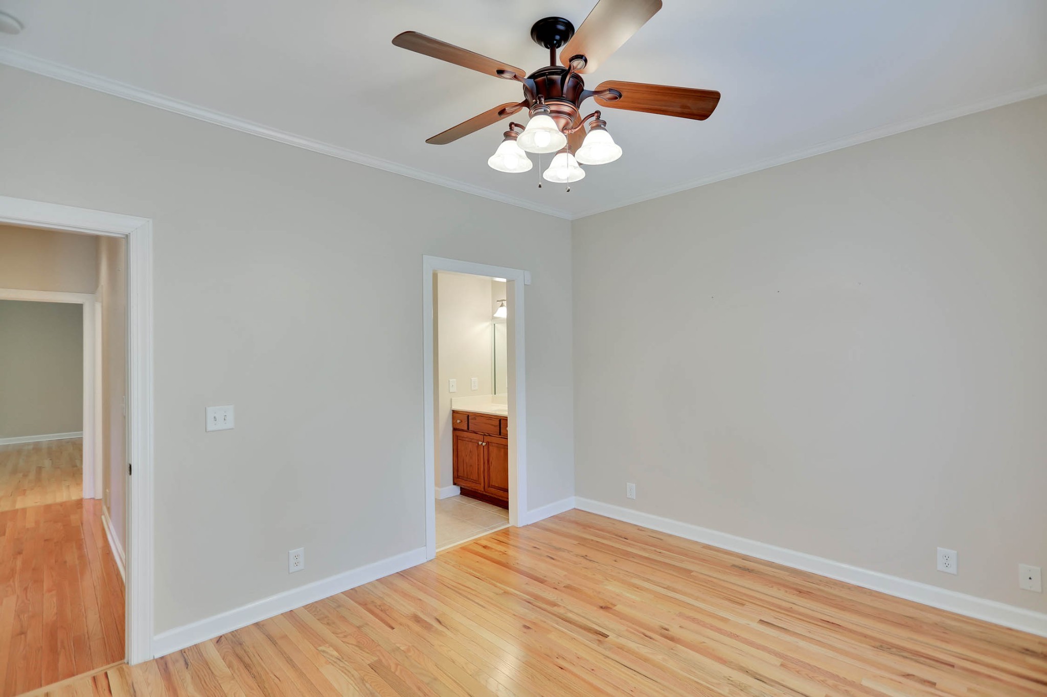 358 Spring Valley Drive Cottontown, TN 37048 - Photo 36 of 67 a view of an empty room with wooden floor