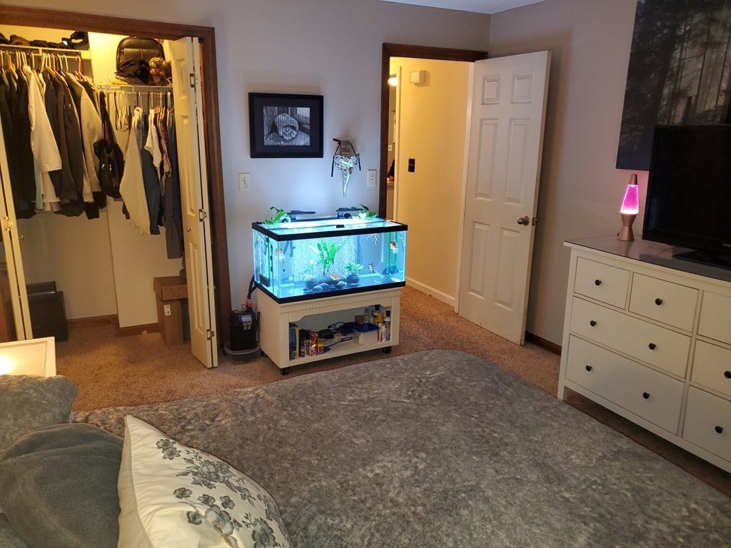 149 Dale Street, Unit S Chicopee, MA 01020 - Photo 12 of 21 a living room with furniture and a flat screen tv