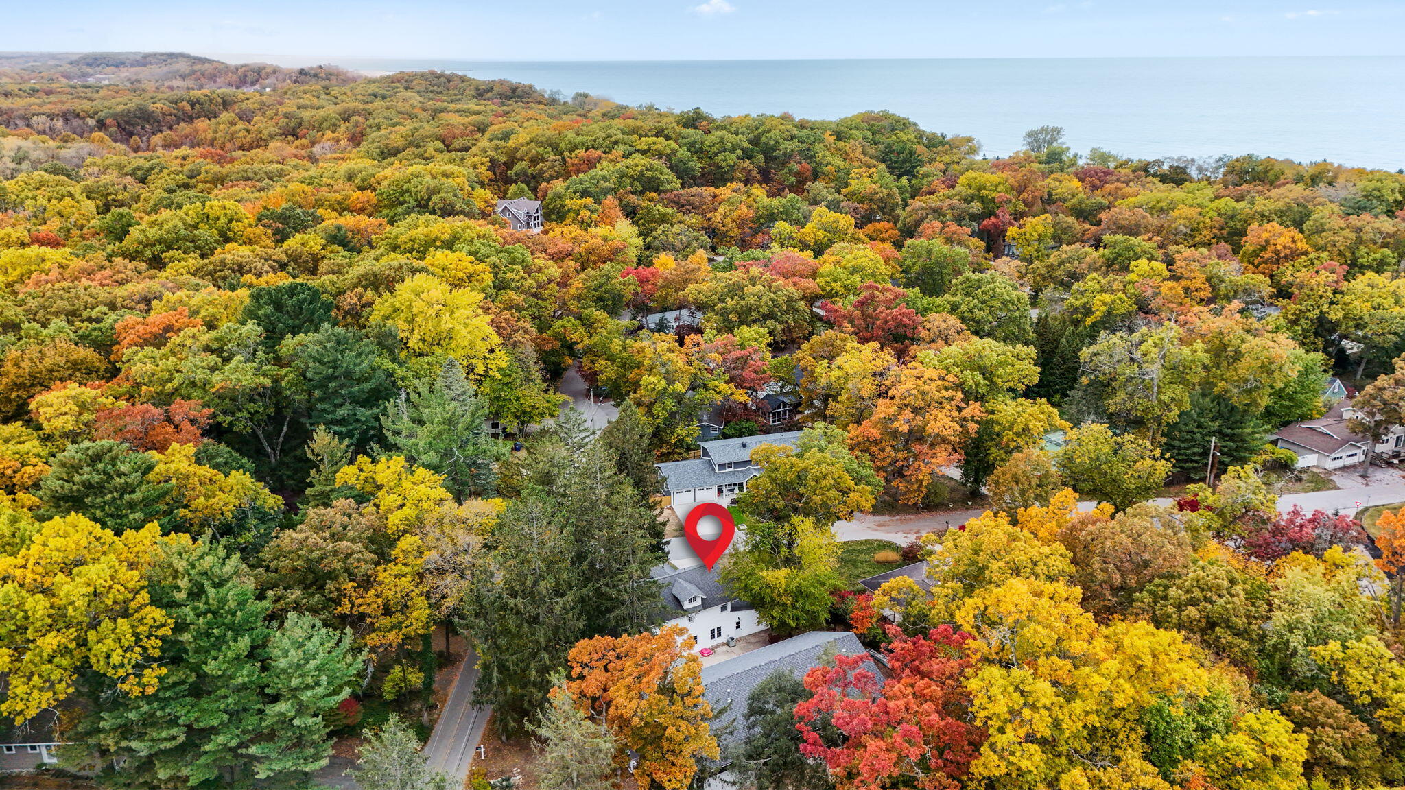 view of city and mountain