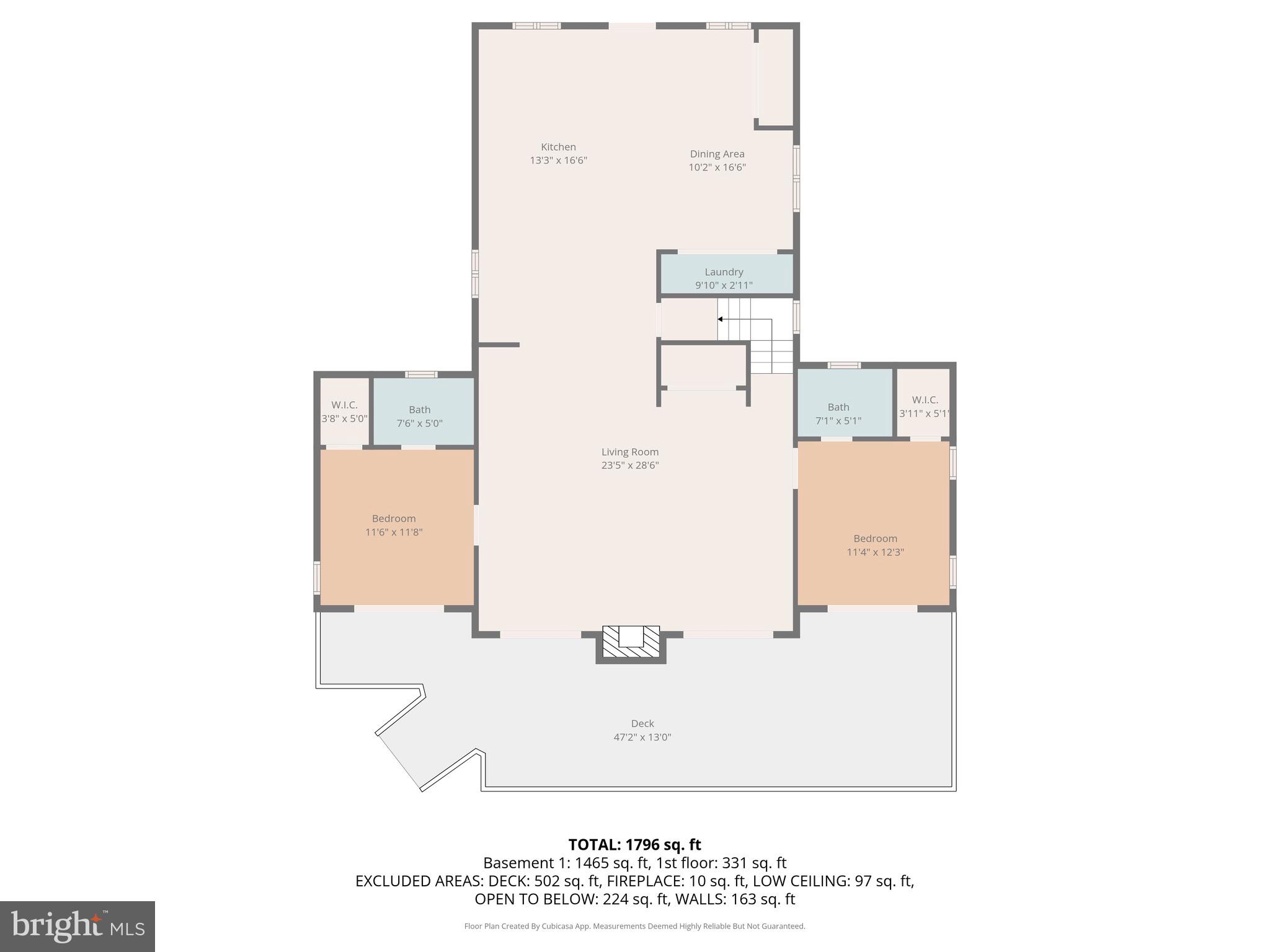 10706 Ropers Run Bumpass, VA 23024 - Photo 43 of 76 a picture of floor plan