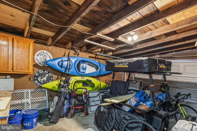 a view of storage and utility room