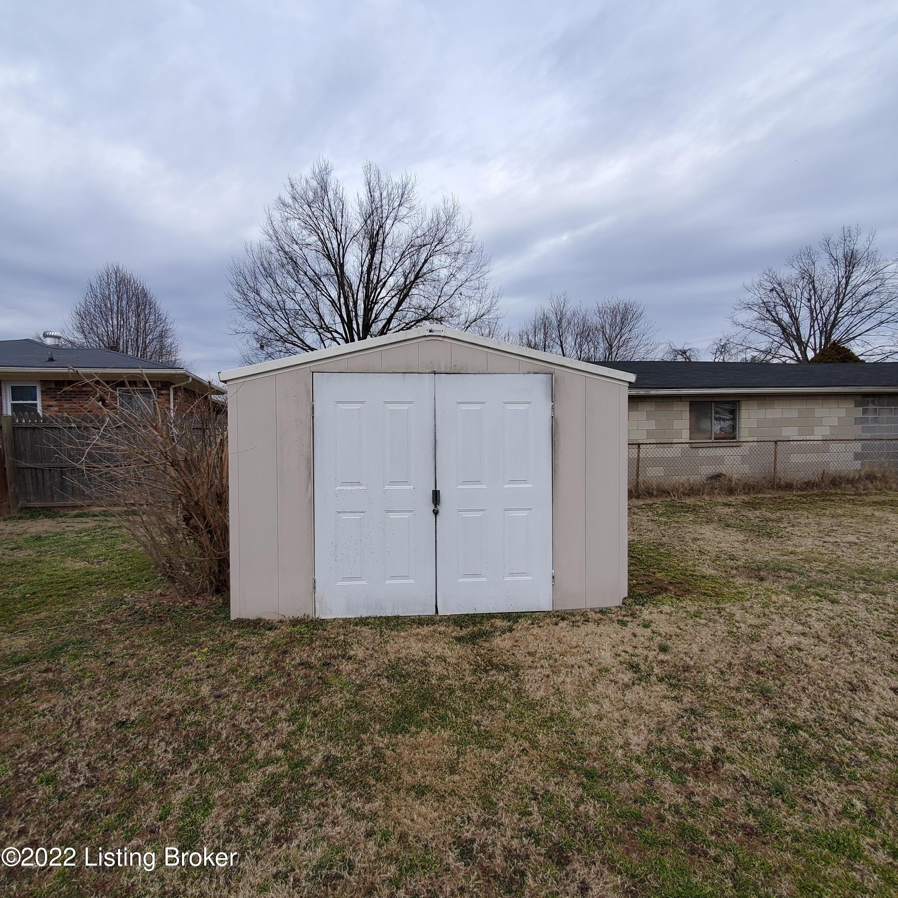 5107 Mt Marcy Road Louisville, KY 40216 - Photo 21 of 23 Solid, Sturdy Shed