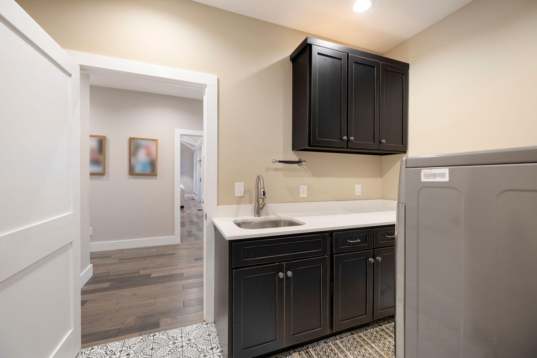 6866 Daus Mountain Road Whitwell, TN 37397 - Photo 28 of 49 a kitchen with a sink and a mirror