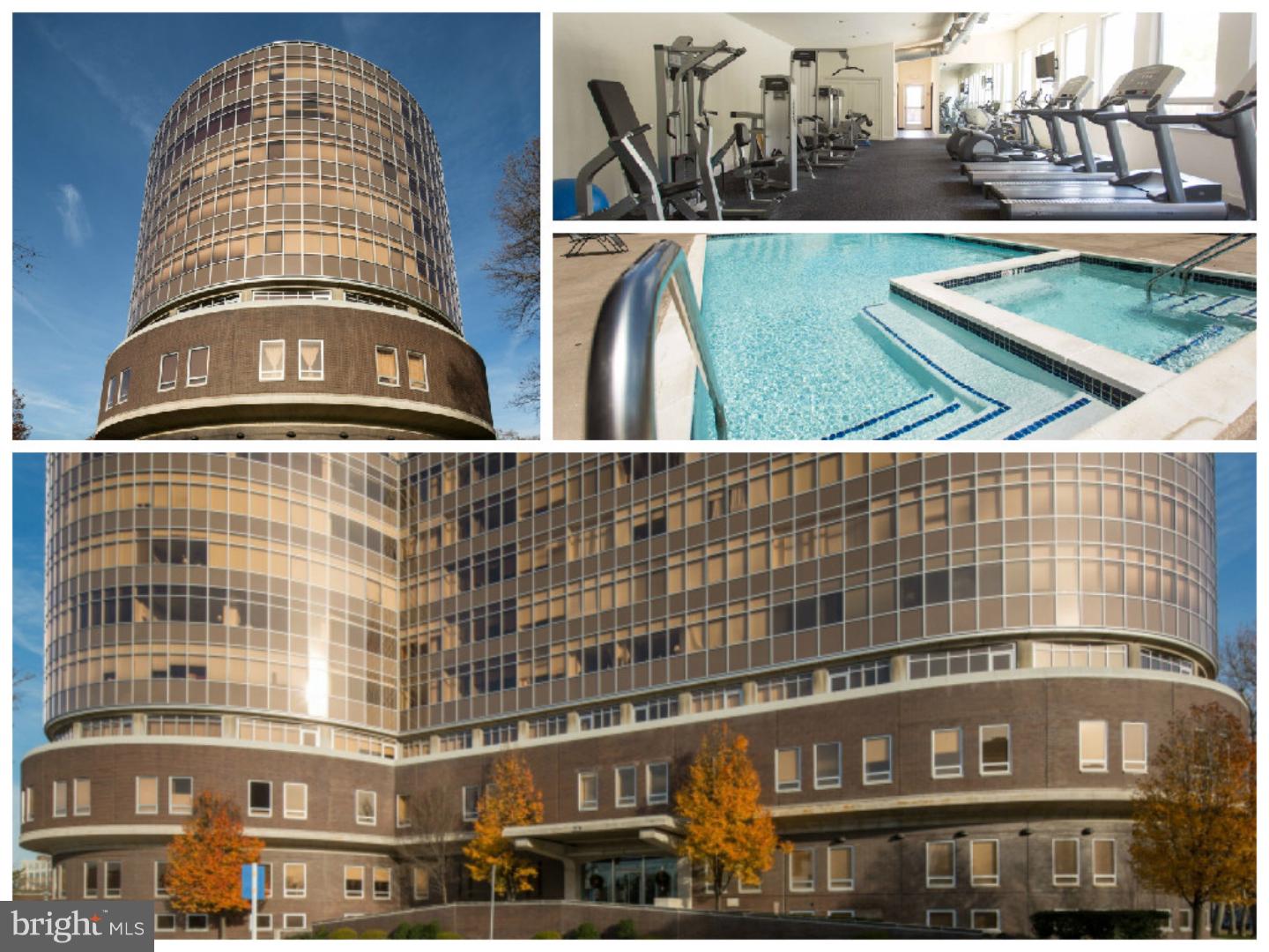 a front view of a building