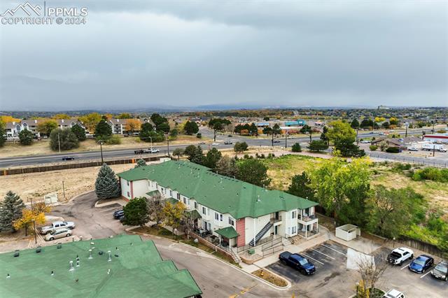 2002 Legacy Ridge View, Unit 112 Colorado Springs, CO 80910 - Photo 35 of 37 Bird's eye view of complex