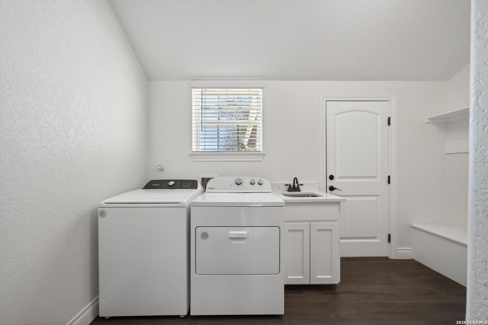 616 Crossman Fischer, TX 78623 - Photo 14 of 48 a utility room with sink dryer and washer