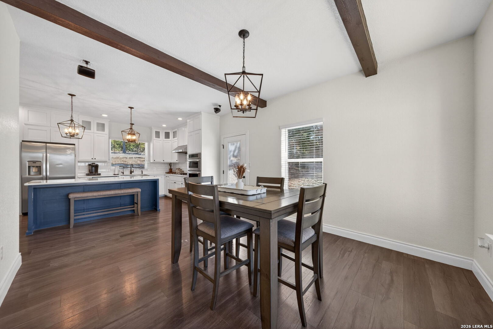 616 Crossman Fischer, TX 78623 - Photo 6 of 48 a view of a dining room with furniture and wooden floor