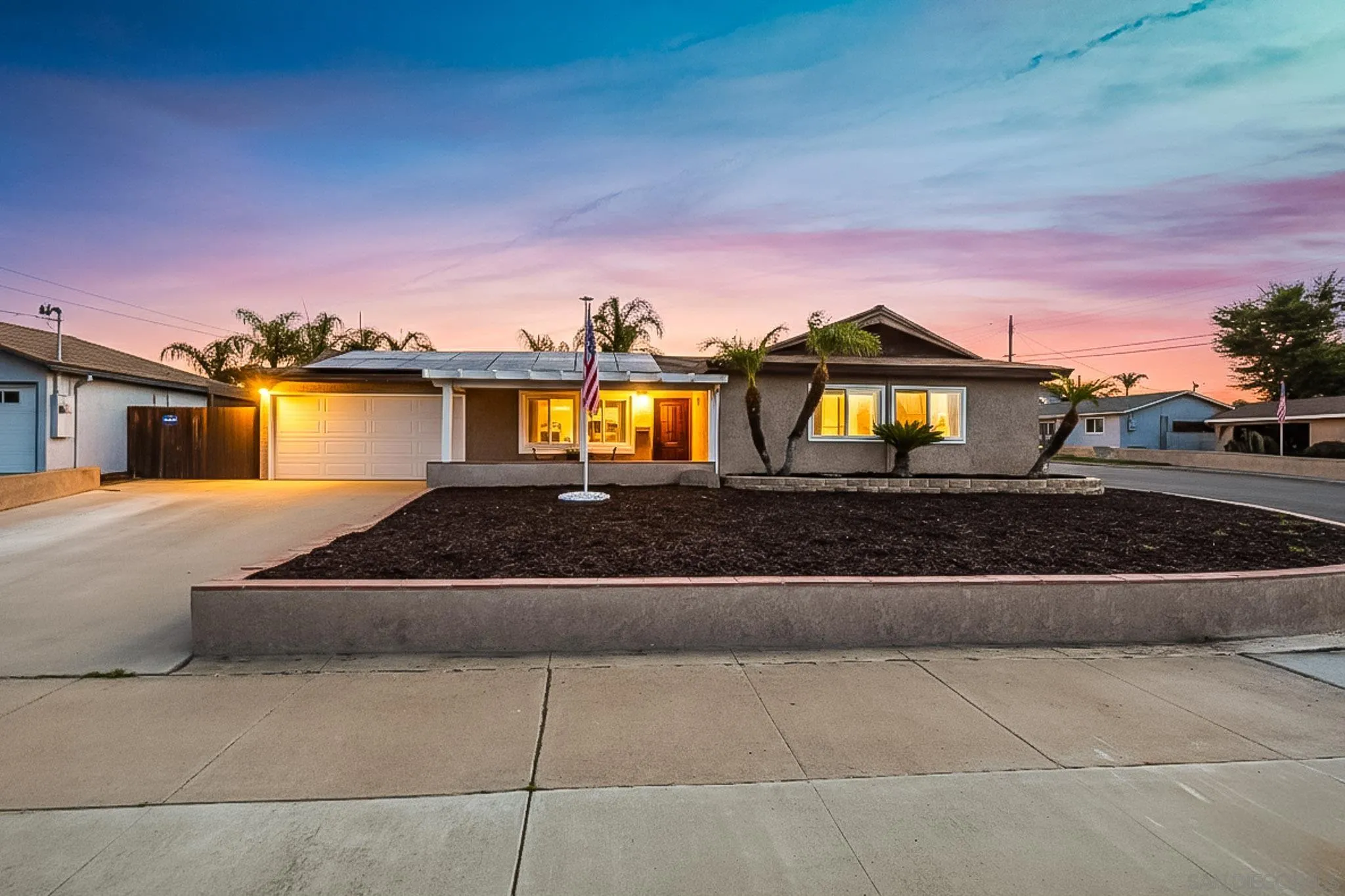 9276 Ruffin Road Santee, CA 92071 - Photo 2 of 40 a front view of a house with lake view