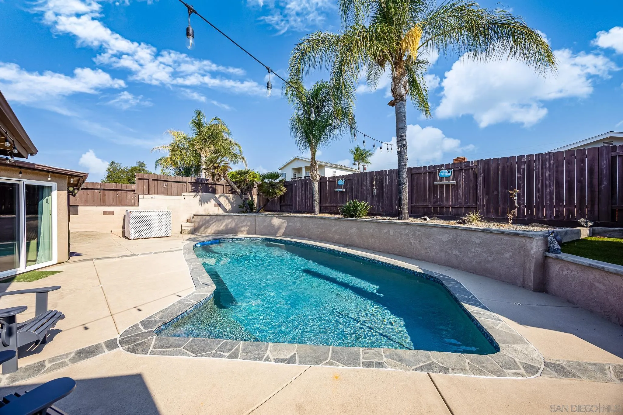 9276 Ruffin Road Santee, CA 92071 - Photo 27 of 40 a view of a backyard
