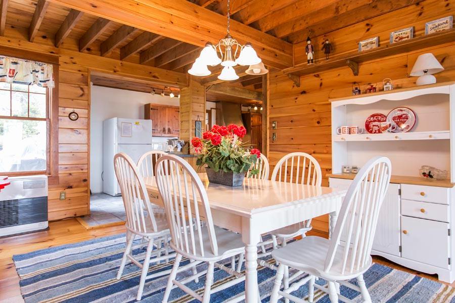22 Spring Street East Boothbay, ME 04544 - Photo 12 of 27 The informal dining room, with wood...
