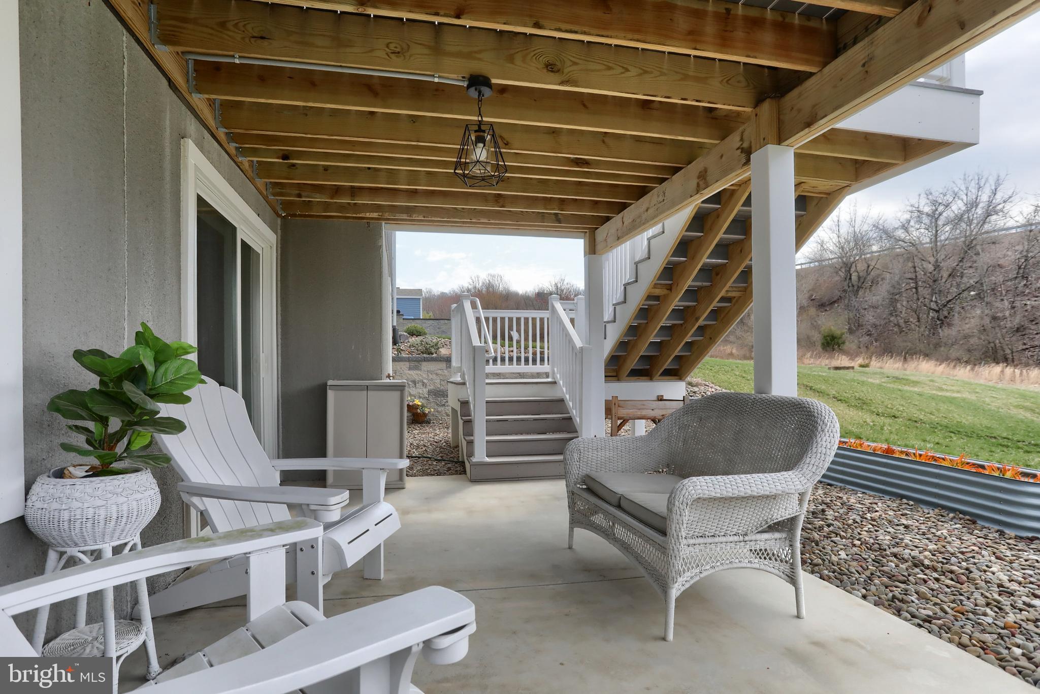 1100 Alden Way Lebanon, PA 17042 - Photo 50 of 52 a balcony with furniture and a potted plant