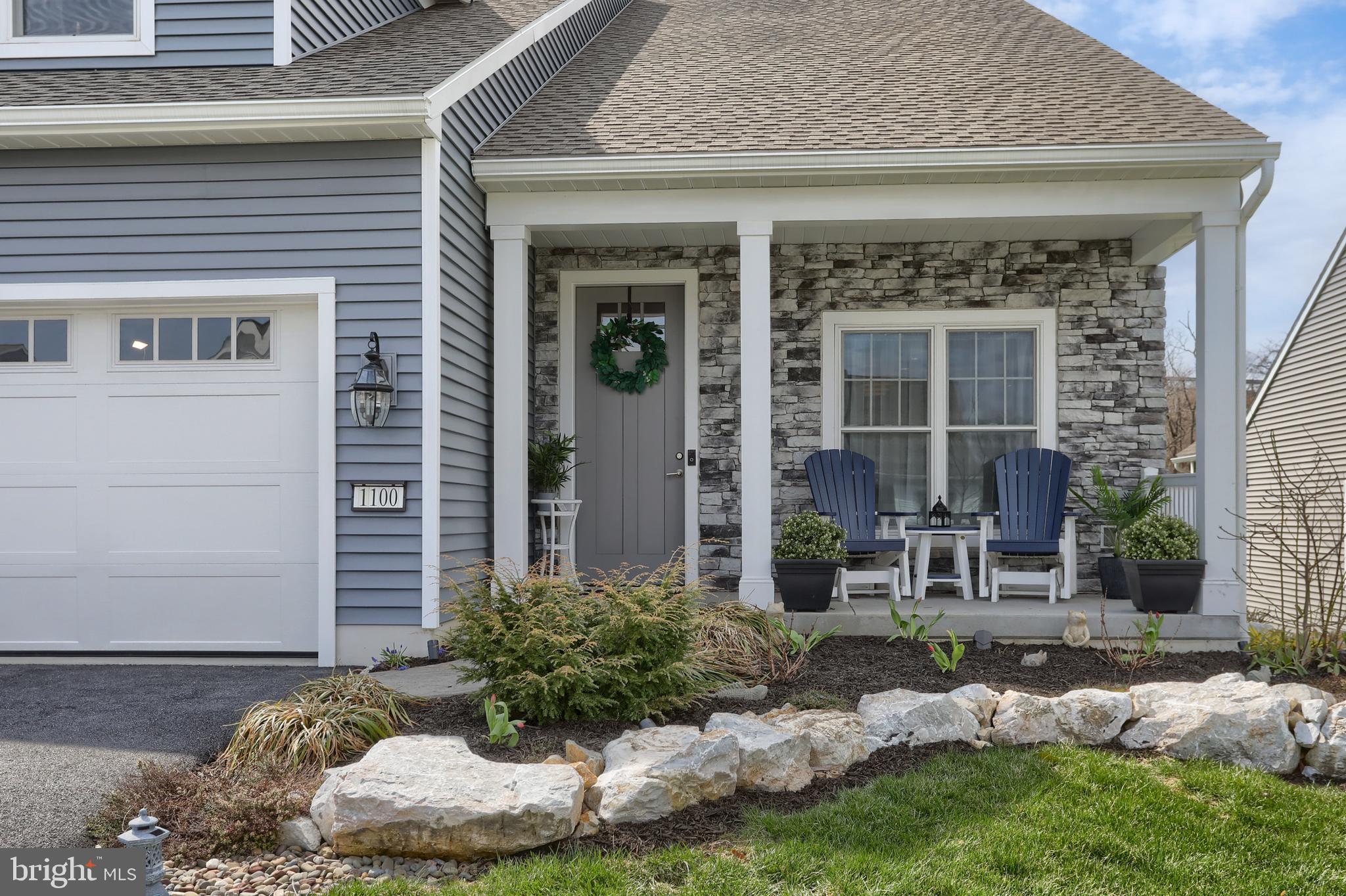 1100 Alden Way Lebanon, PA 17042 - Photo 5 of 52 a front view of a house with garden