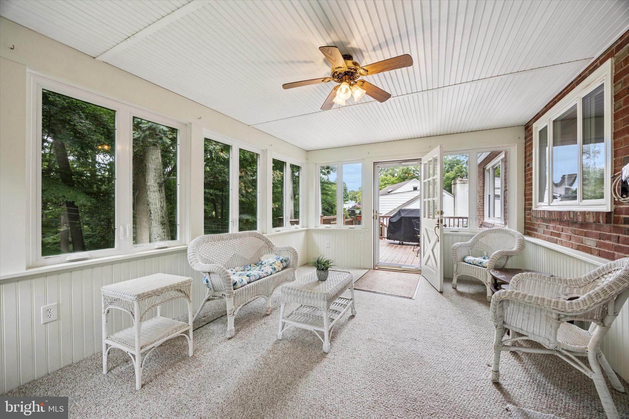 444 Kerr Lane Springfield, PA 19064 - Photo 17 of 35 a living room with furniture and a large window