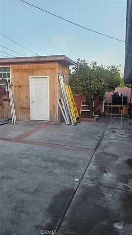 a view of outdoor space and porch