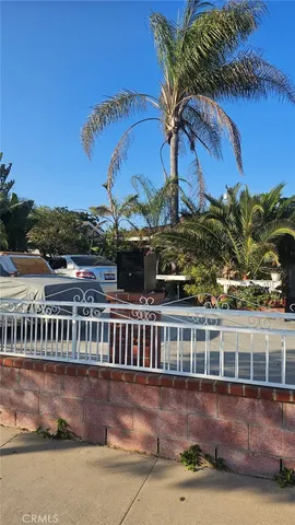 aerial view of a house with a yard