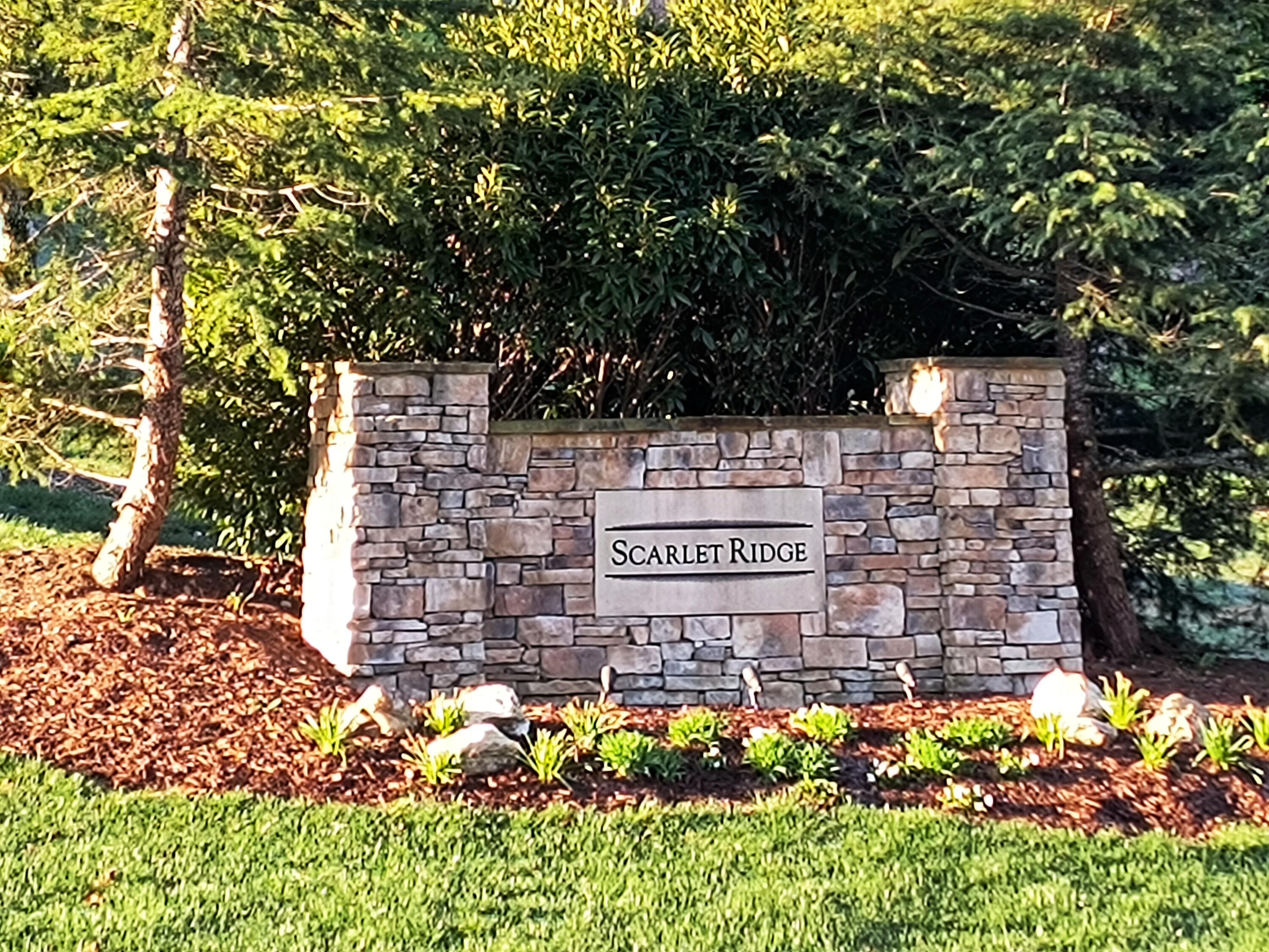 9205 Scarlet Ridge Road Ooltewah, TN 37363 - Photo 91 of 92 Scarlet Ridge Sign